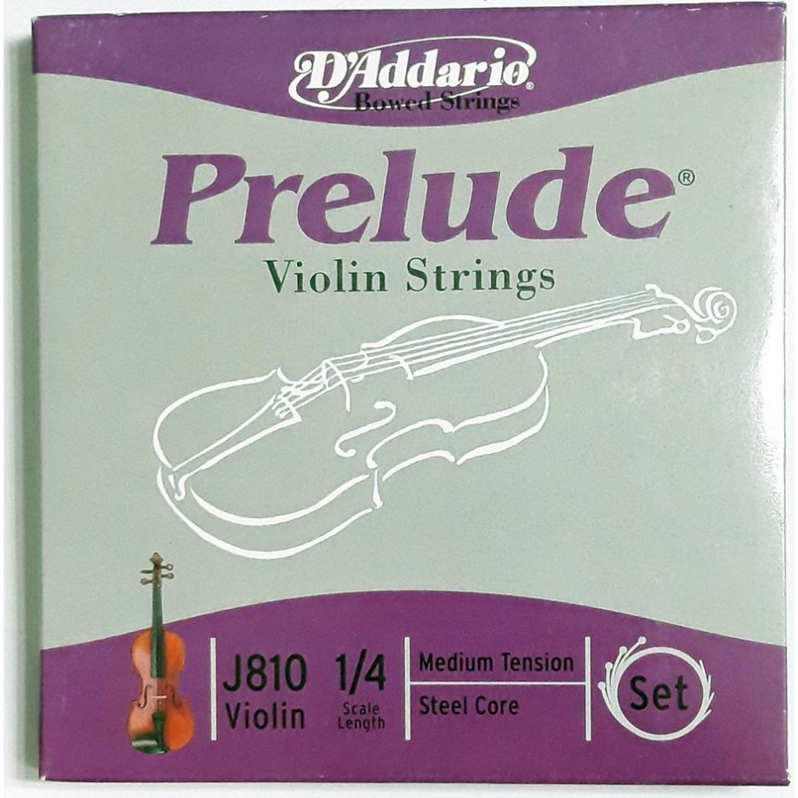 Hegedű húrkészlet D'Addario Prelude 1/4 28434