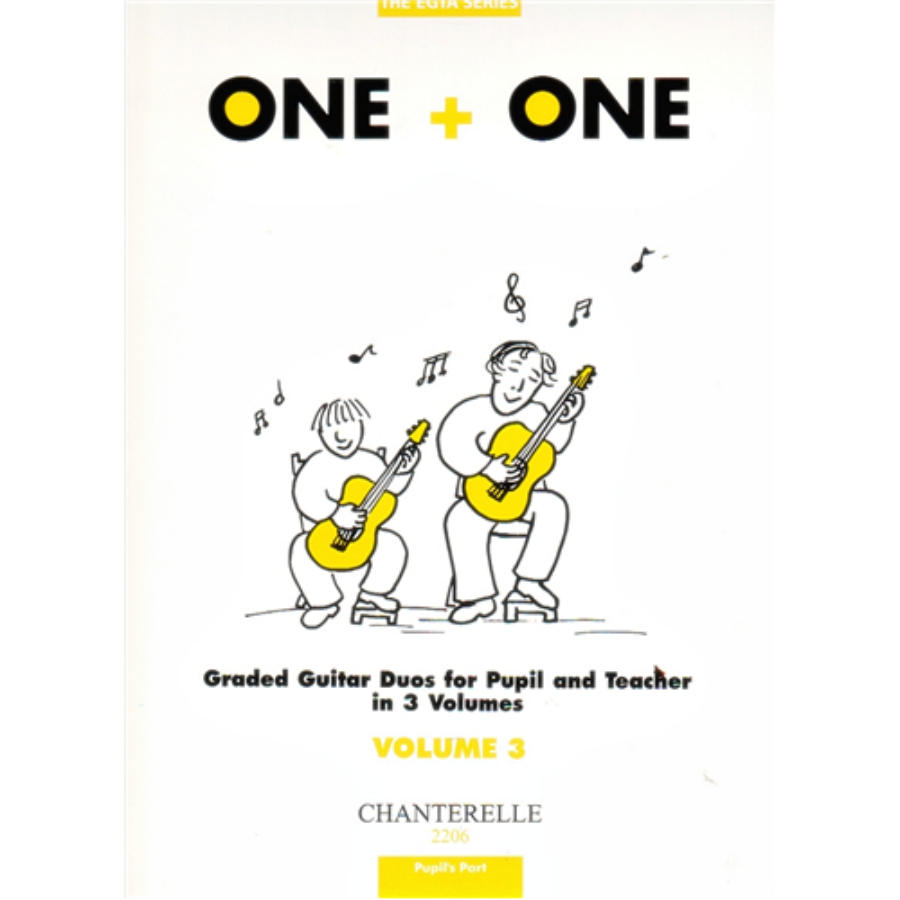ONE+ONE GRADED GUITAR DUOS 3.FOR PUPIL UND TEACHER IN 3 VOLUMES