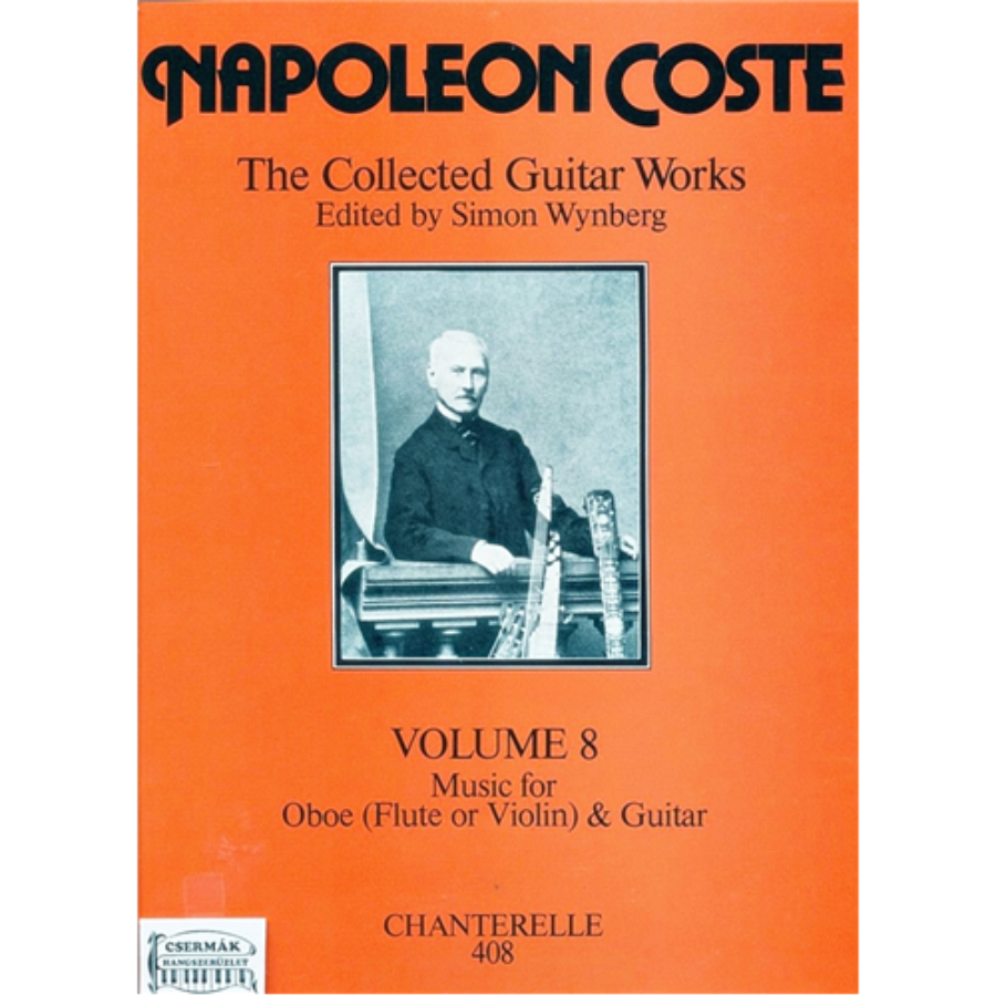 COLLECTED GUITAR WORKS 8. MUSIC FOROBOE (FLUTE OR VIOLIN) & GUITAR