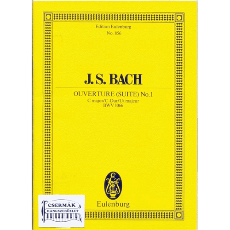 OUVERTURE (SUITE) NR.1 C-DUR BWV 1066