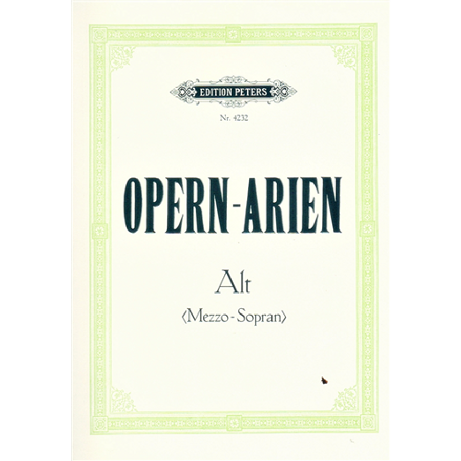OPERN-ARIEN. GESANG UND KLAVIER.ALT(MEZZO-SOPRAN)