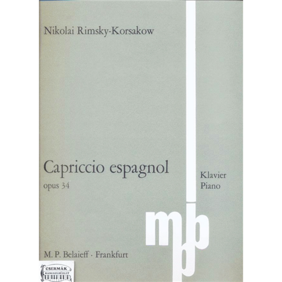 CAPRICCIO ESPAGNOL OP.34.FOR PIANO