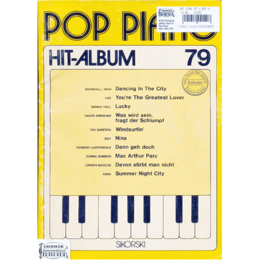 POP PIANO HIT ALBUM 79