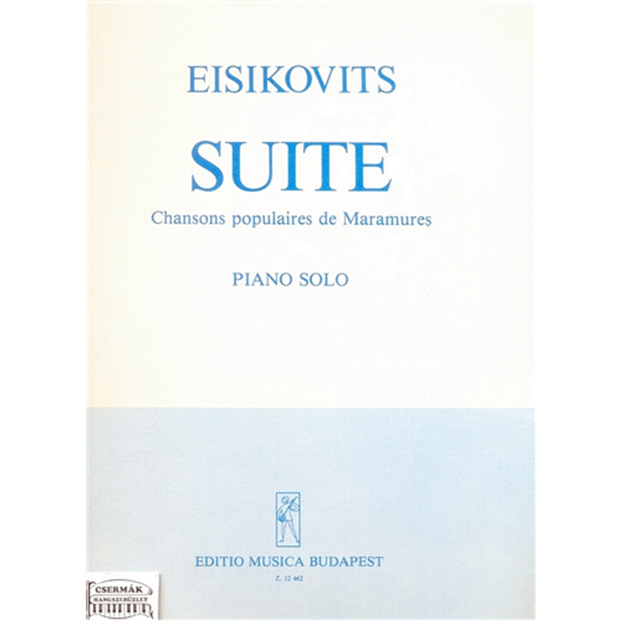SUITE CHANSONS POPULAIRES DE MARAMURES PIANO SOLO