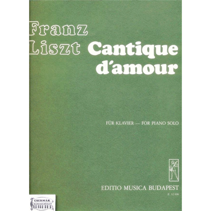 CANTIQUE D'AMOUR  FOR PIANO SOLO/KÜLÖNNYOMAT/