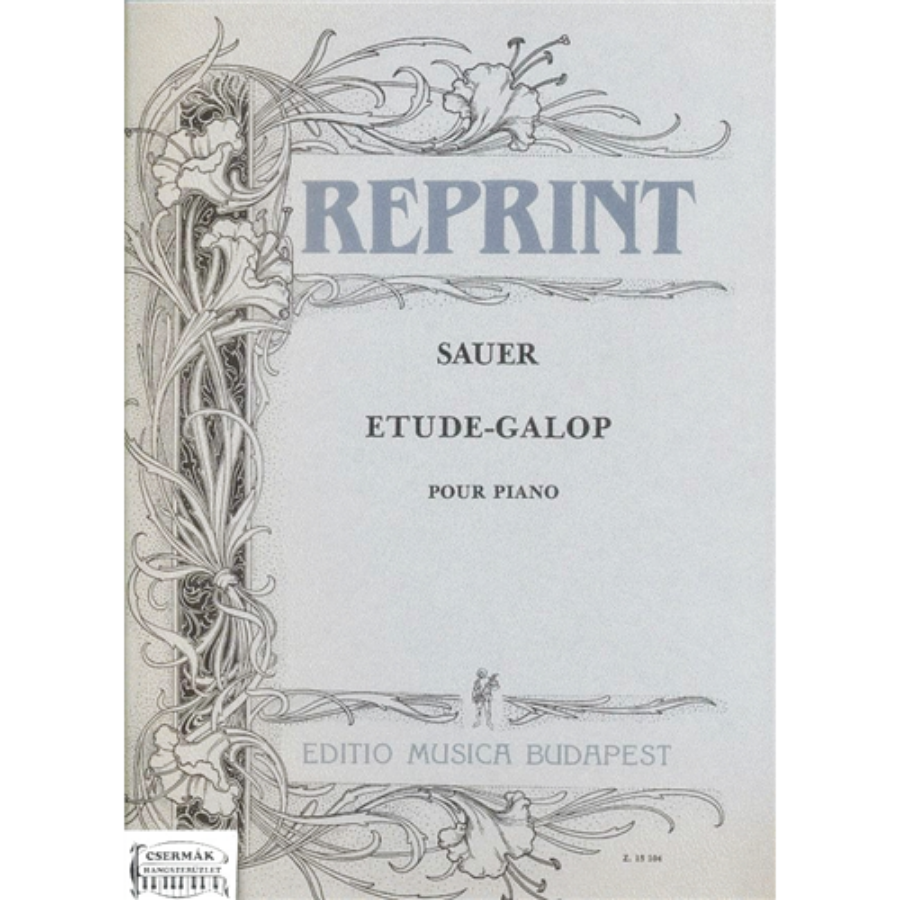 ETUDE-GALOP  POUR PIANO