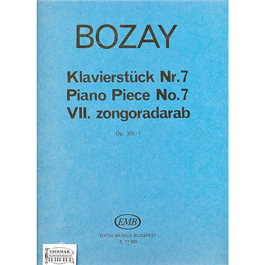 VII.ZONGORADARAB OP.30 B/1