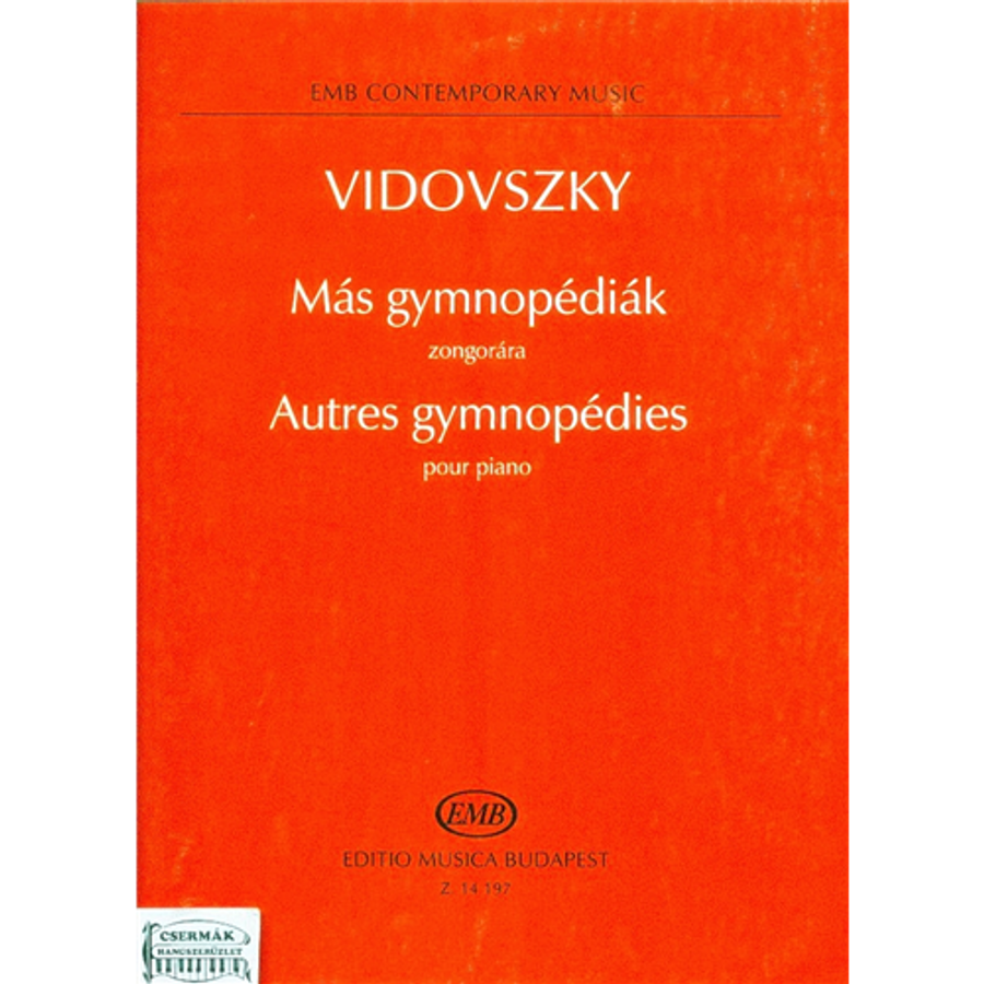 MÁS GYMNOPÉDIÁK  ZONGORÁRA