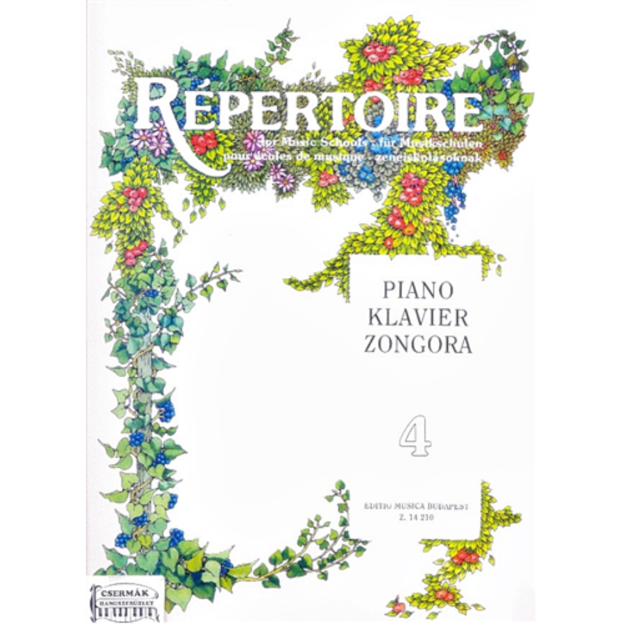 Répertoire zeneiskolásoknak - Zongora 4
