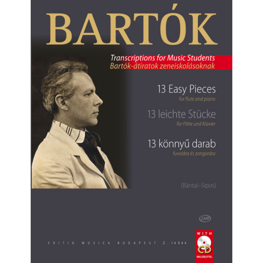 Bartók, 13 könnyű darab fuvolára és zongorára