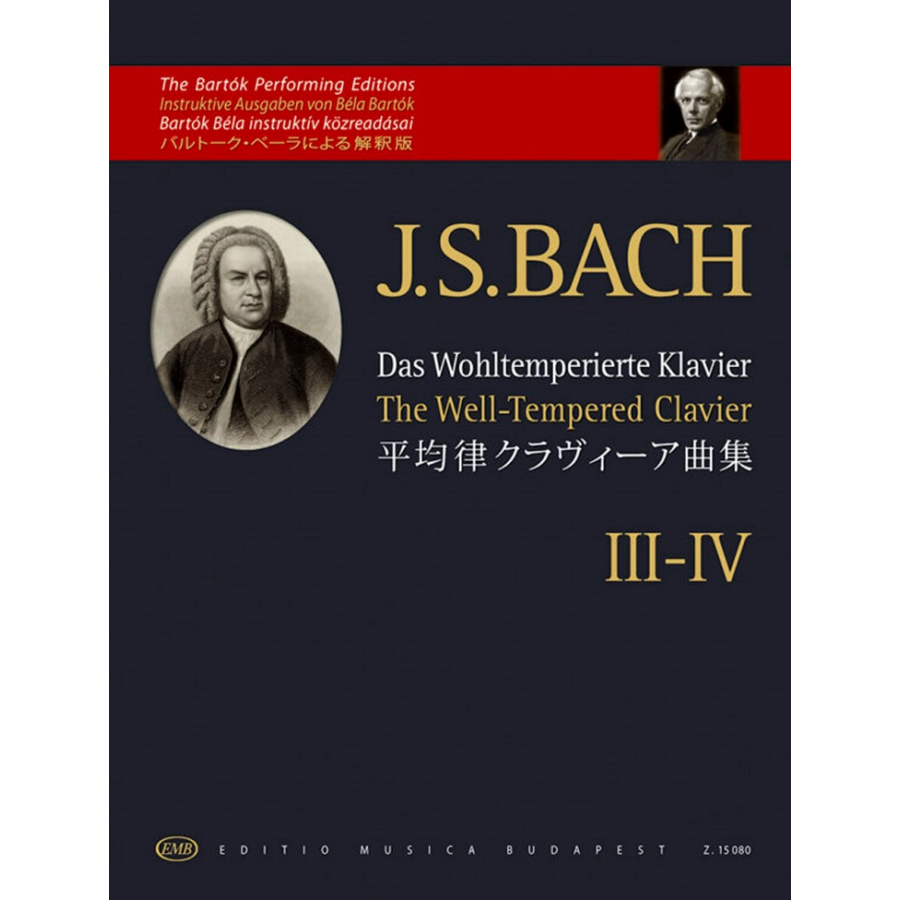 Bach, Johann Sebastian Das Wohltemperierte Klavier III-IV