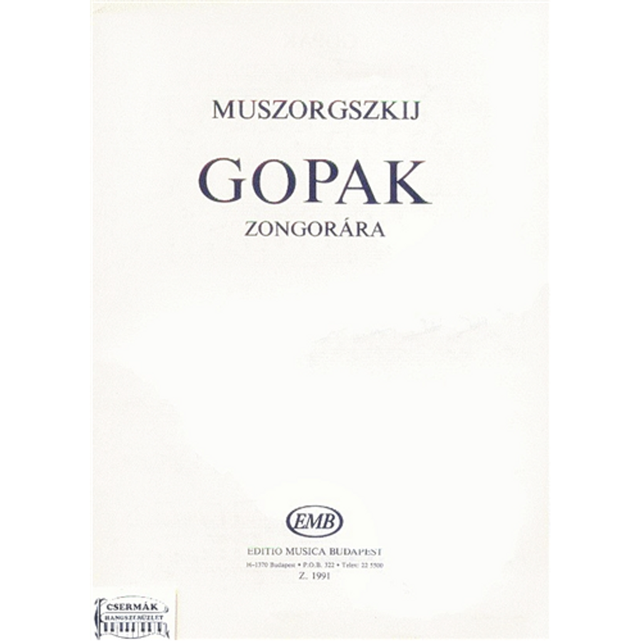 GOPAK   ZONGORÁRA