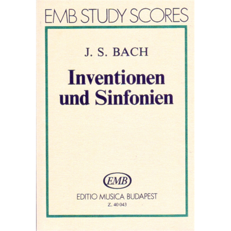 INVENTIONEN UND SINFONIEN BWV 772-801