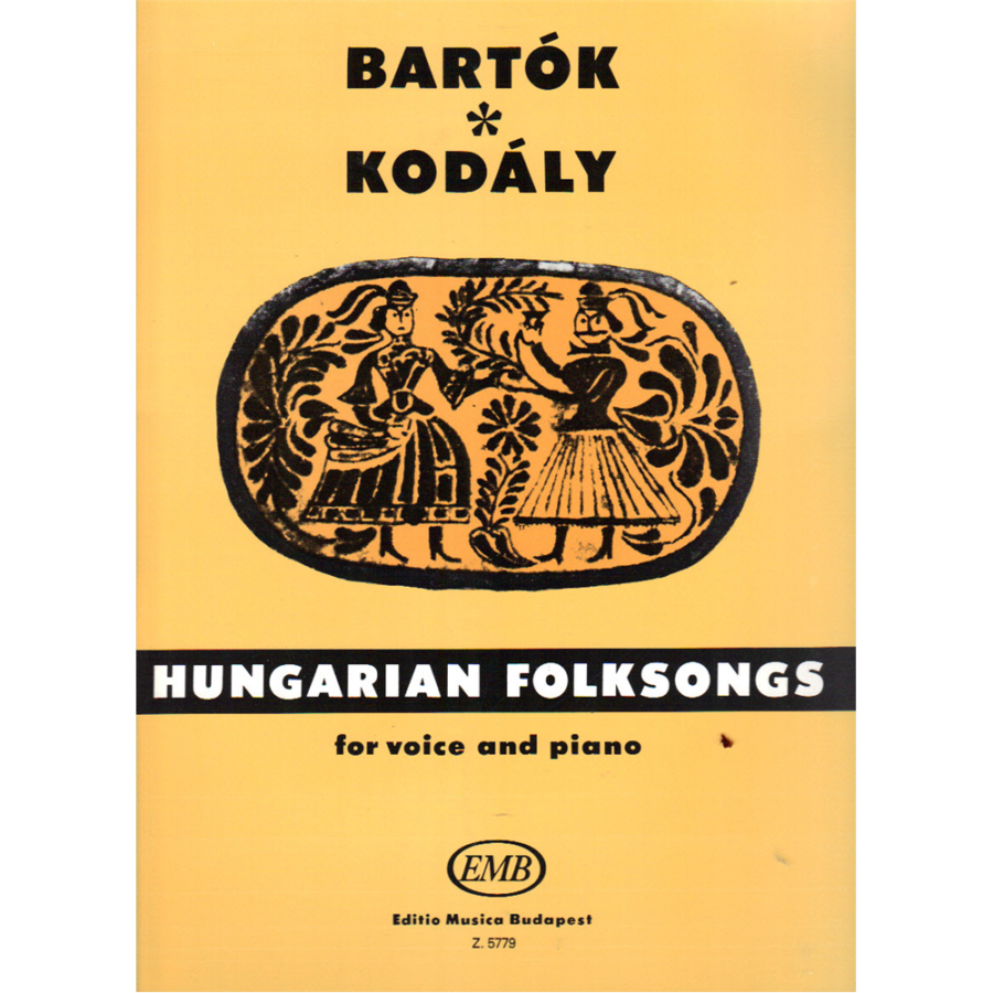 HUNGARIAN FOLKSONGS FOR VOICE AND PIANO