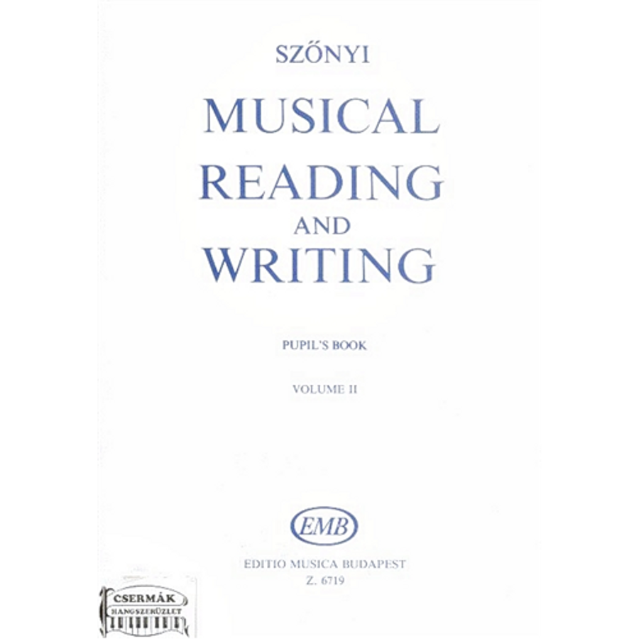 MUSICAL READING AND WRITING VOL.II.