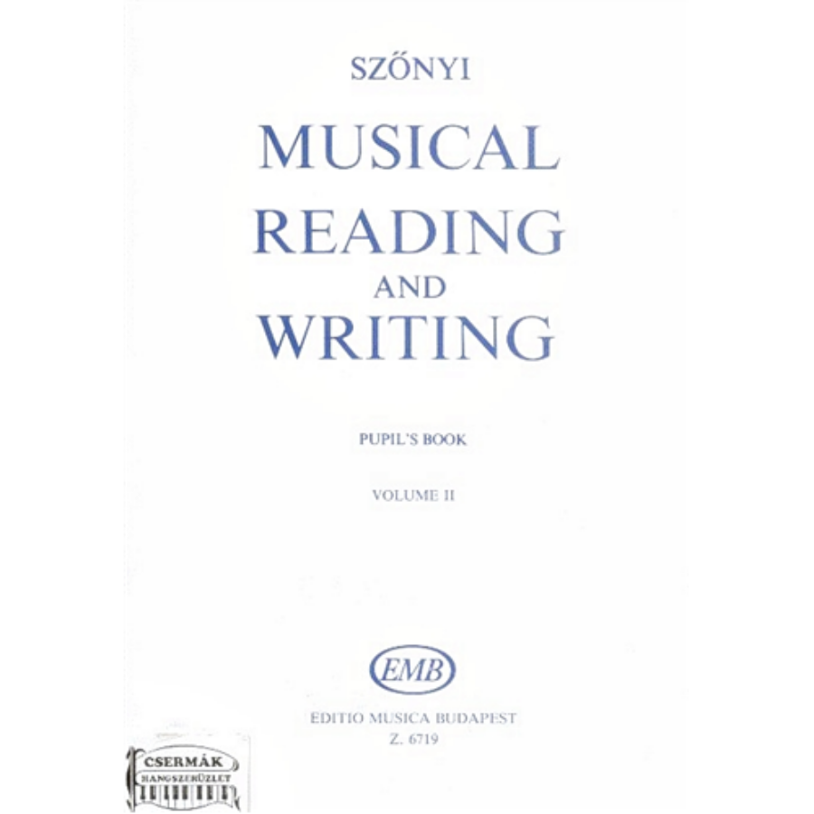 MUSICAL READING AND WRITING VOL.II.