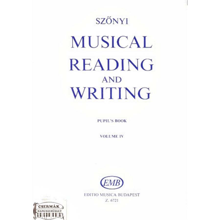 MUSICAL READING AND WRITING VOL.IV.