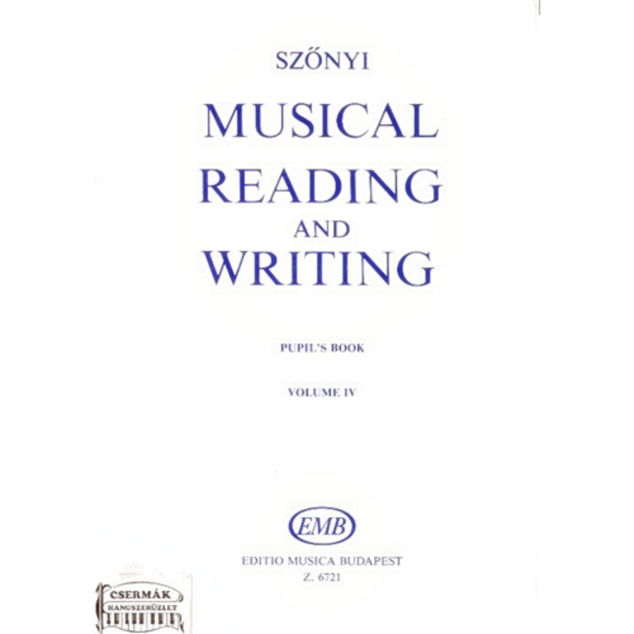 MUSICAL READING AND WRITING VOL.IV.