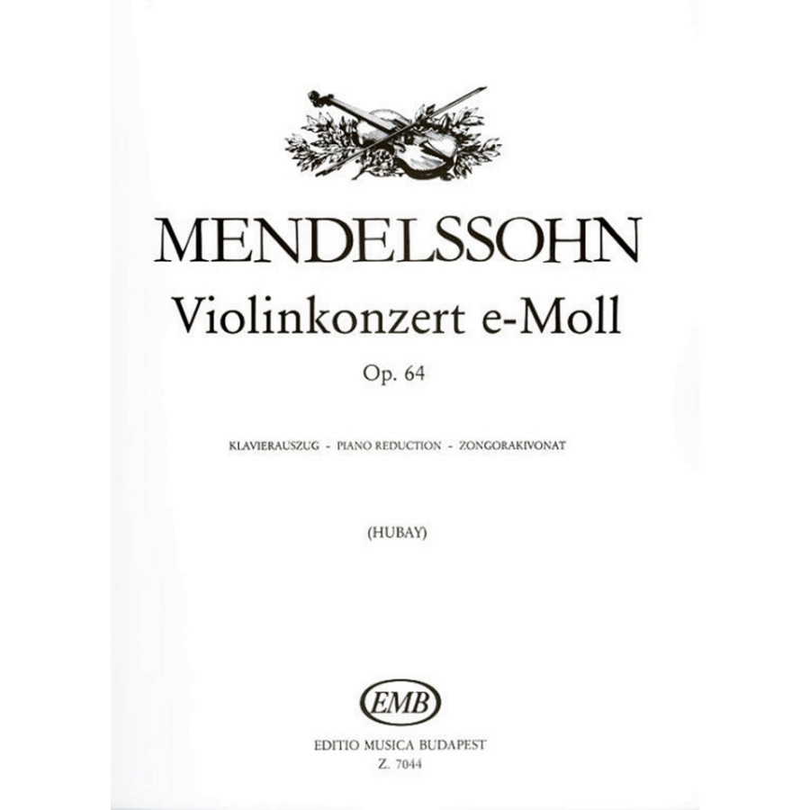 Mendelssohn-Bartholdy, Felix, Hegedűverseny e-Moll Op.64