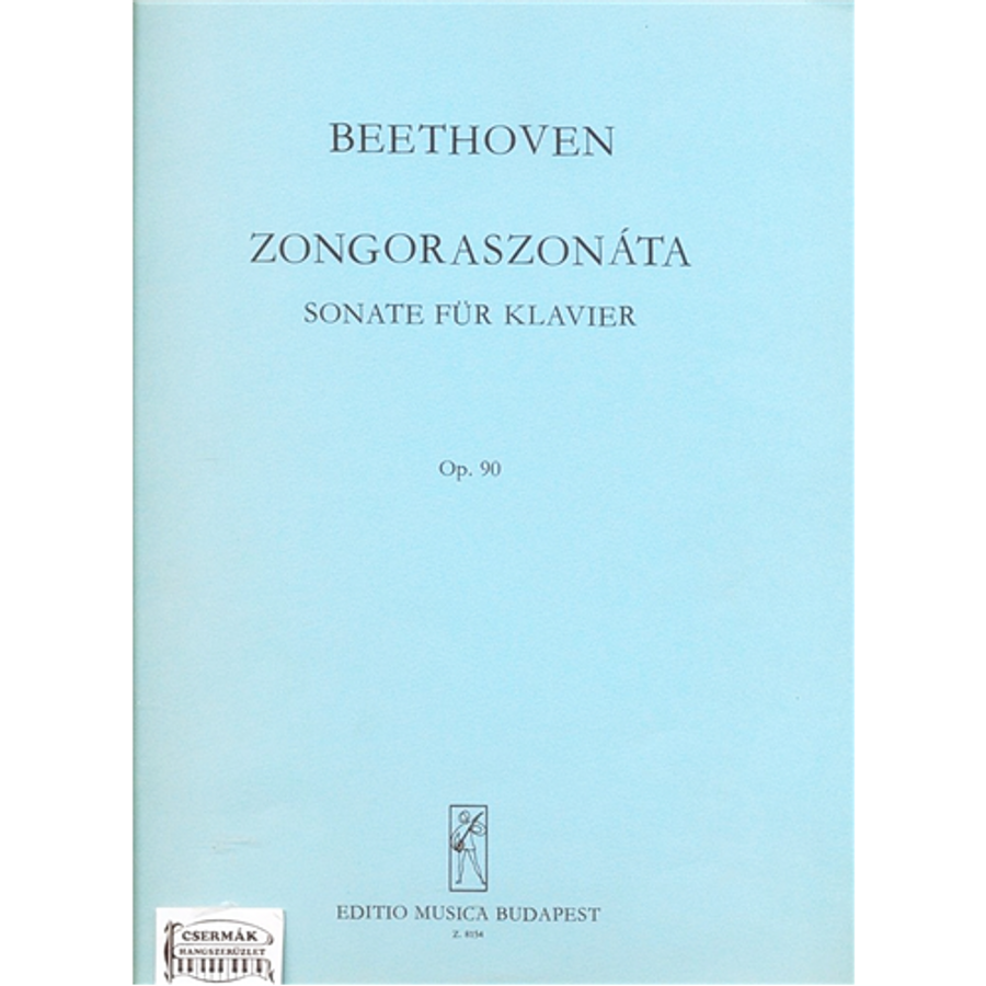 SZONÁTA E-MOLL OP.90.ZONGORÁRA
