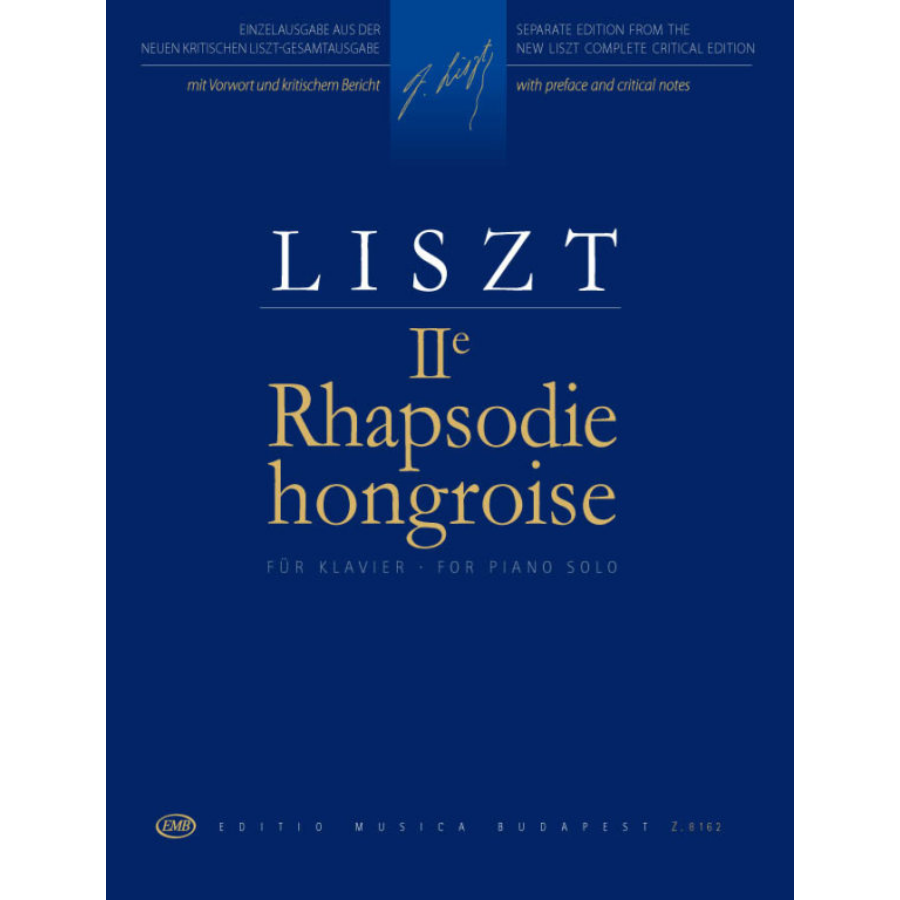 Liszt, II. Magyar Rapszódia zongorára