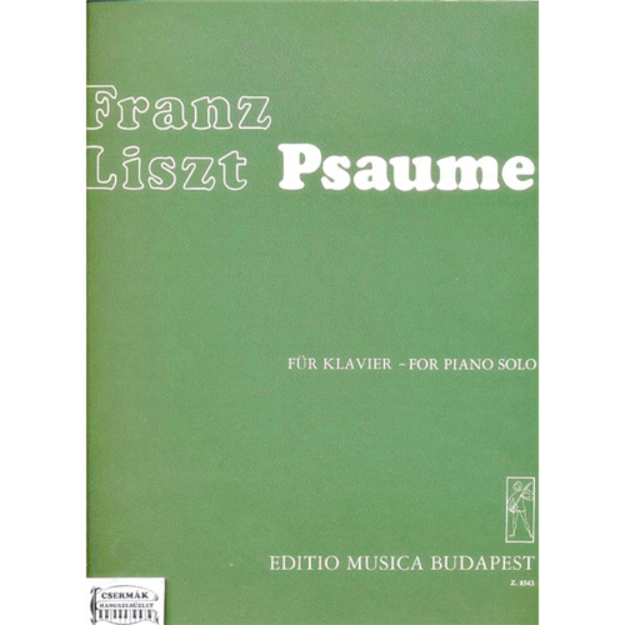 PSAUME   FOR PIANO SOLO/KÜLÖNNYOMAT/