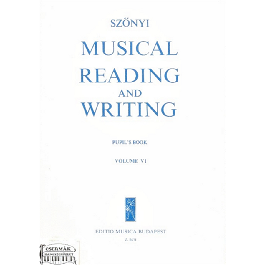 MUSICAL READING AND WRITING VOL.VI.