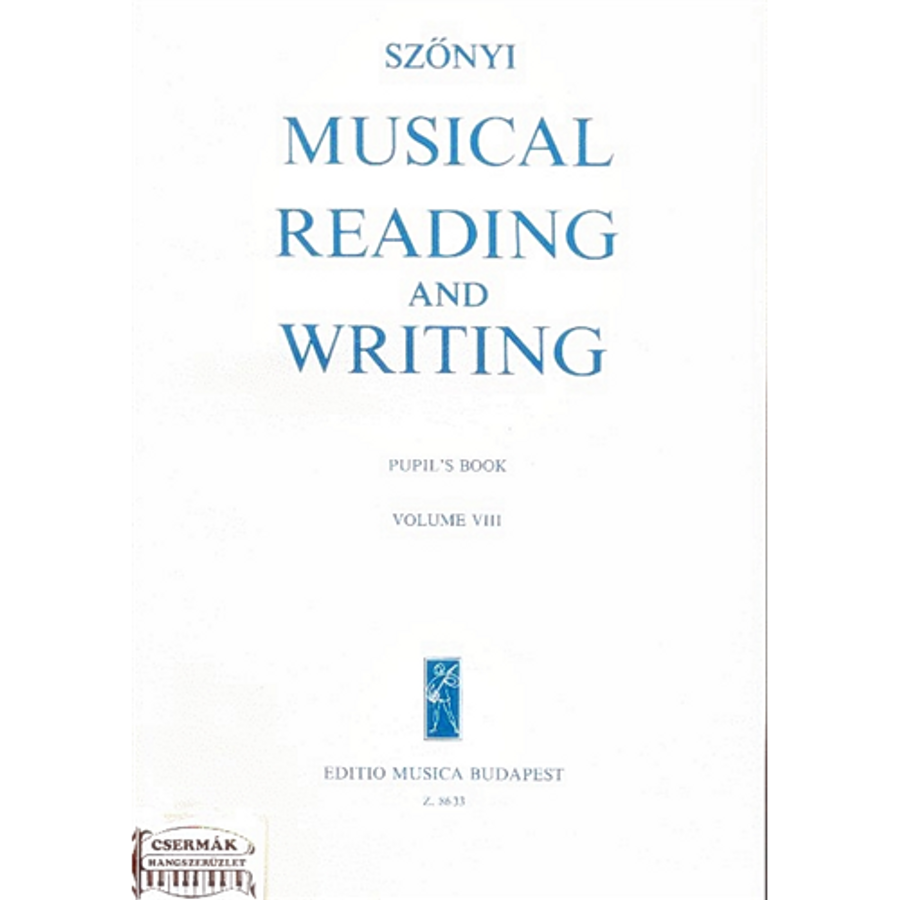 MUSICAL READING AND WRITING VOL.VIII.