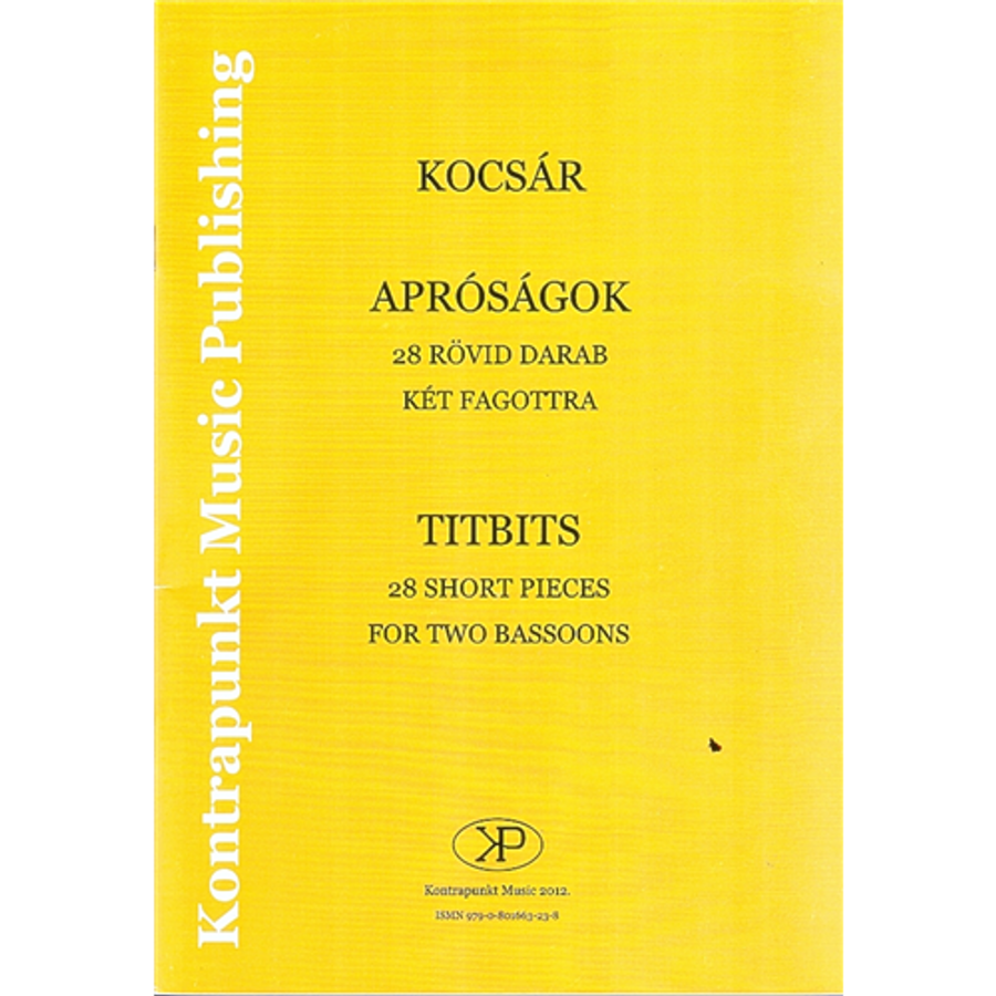 APRÓSÁGOK  28 RÖVID DARAB KÉT FúvósRA