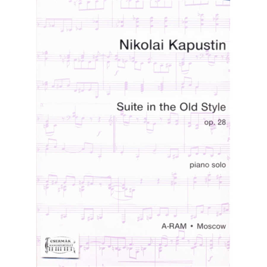 SUITE IN THE OLD STYLE OP.28.PIANOSOLO
