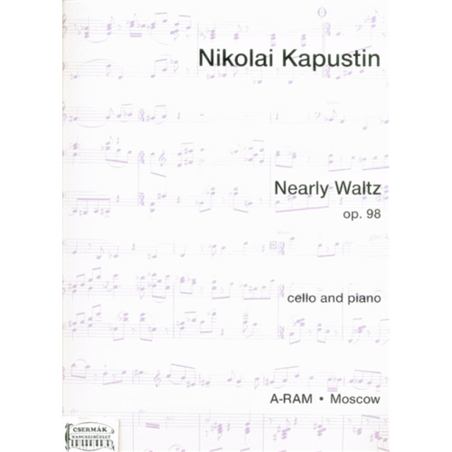 NEARLY WALTZ OP.98.CELLO AND PIANO
