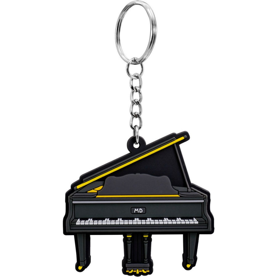 Kulcstartó Grand Piano, fekete kivitelben