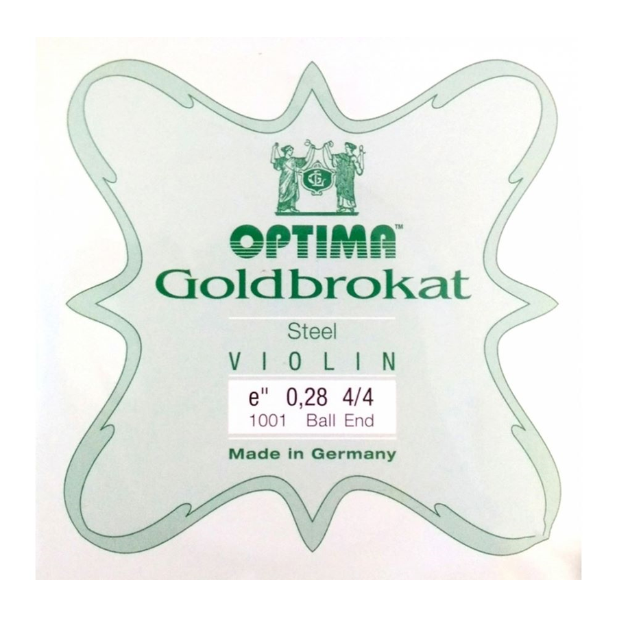 Hegedűhúr Optima Goldbrokat  E