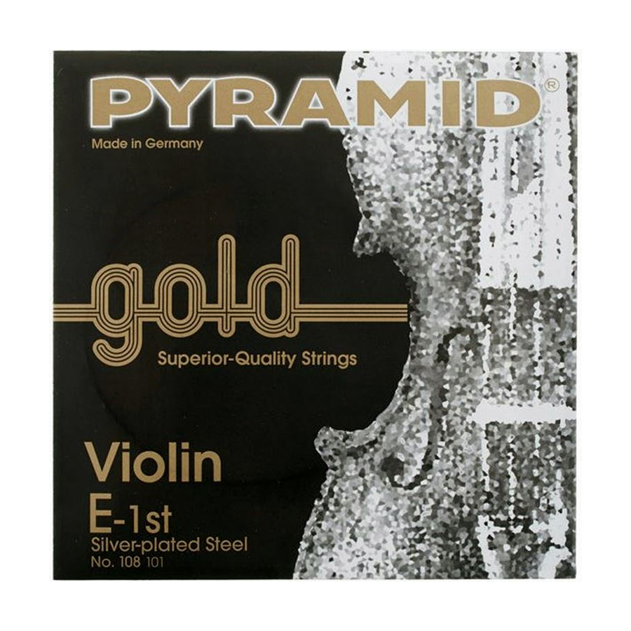 Hegedűhúr készlet Pyramid Gold, Silver-Plated-Steel