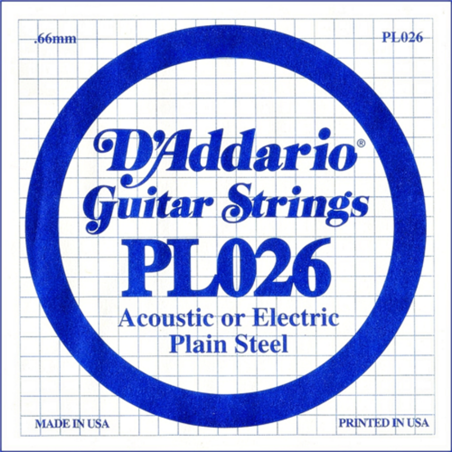 Elektromos gitárhúr D'Addario  PL026