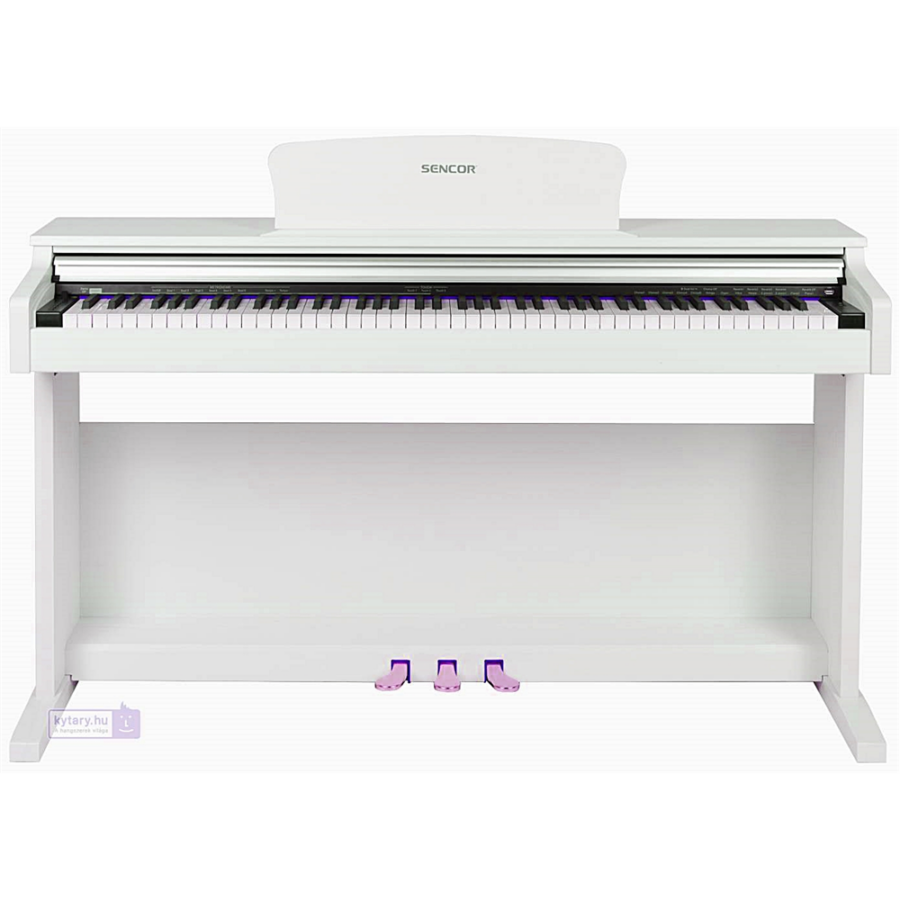 SDP-100 fehér zongora