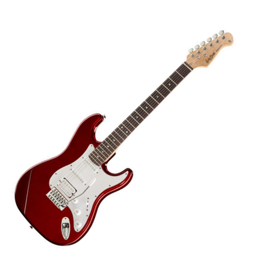 Elektromos gitár Harley Benton ST20HSS piros