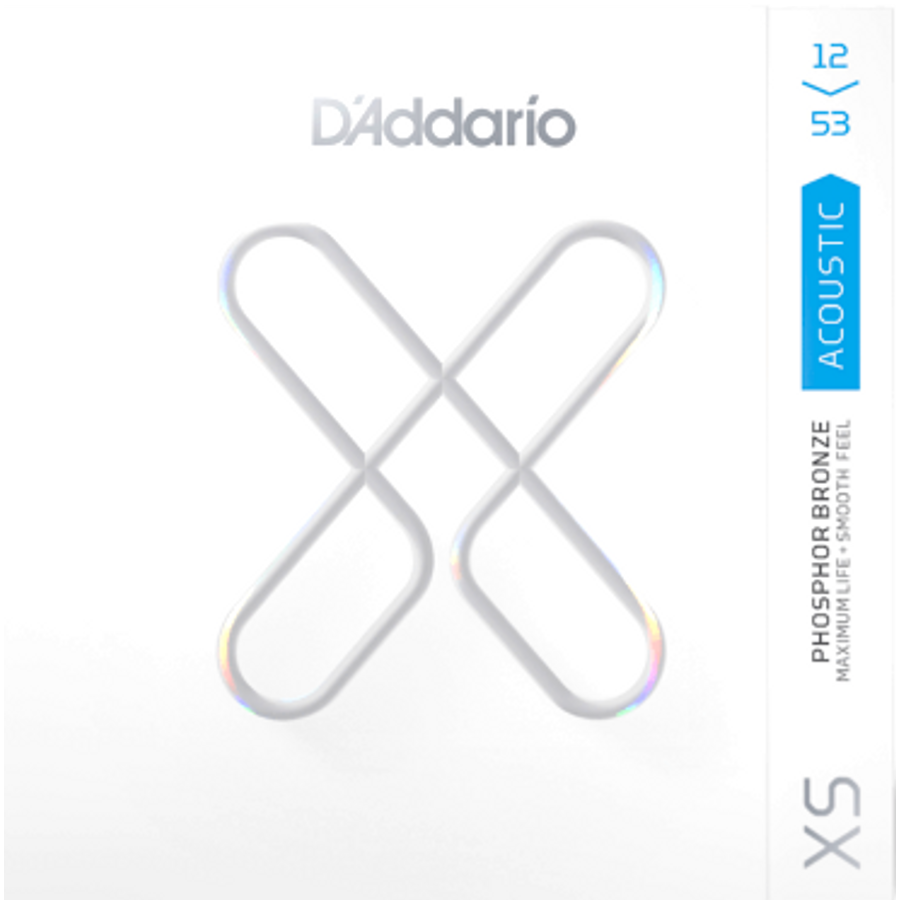 Akusztikusgitár húrkészlet D'addario Nickel Bronze 12-53 