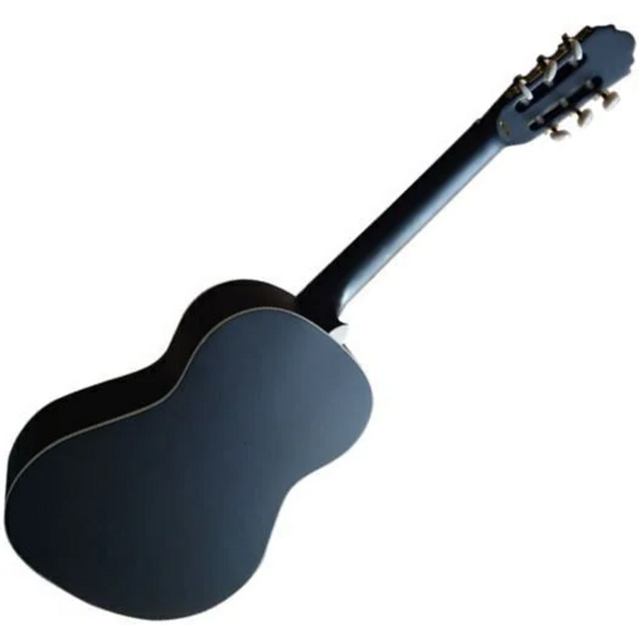 Klasszikus gitár 4/4 Pasadena, fekete, cutaway