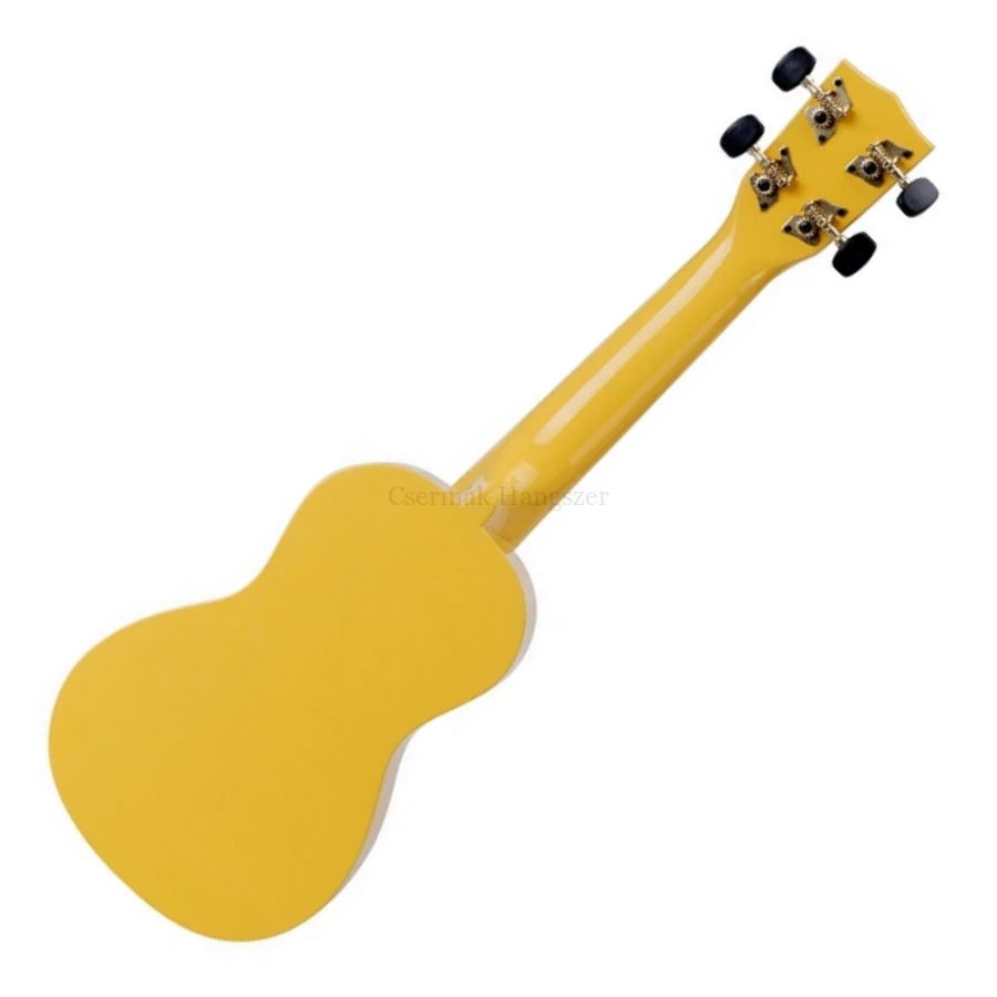 Ukulele Maui sárga szoprán tokkal